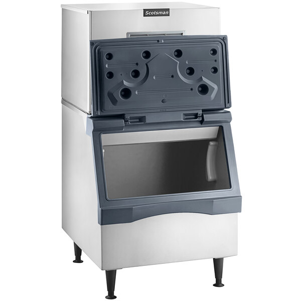 Scotsman MC0330SAX-1A Prodigy Elite® Series 30" Air-Cooled Small Cube Ice Machine with Plastic Storage Bin with Vari-Smart Ice Level Control Kit - 365 lb., 115V