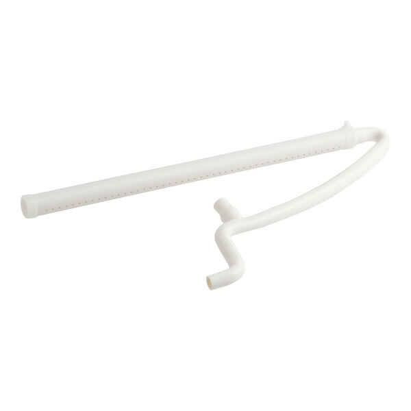 A white spray pipe designed for Avantco Ice MC-H-530-A, KMC-H-530-LA, KMC-H-530-HA, and KMC-H-530-A ice machines.