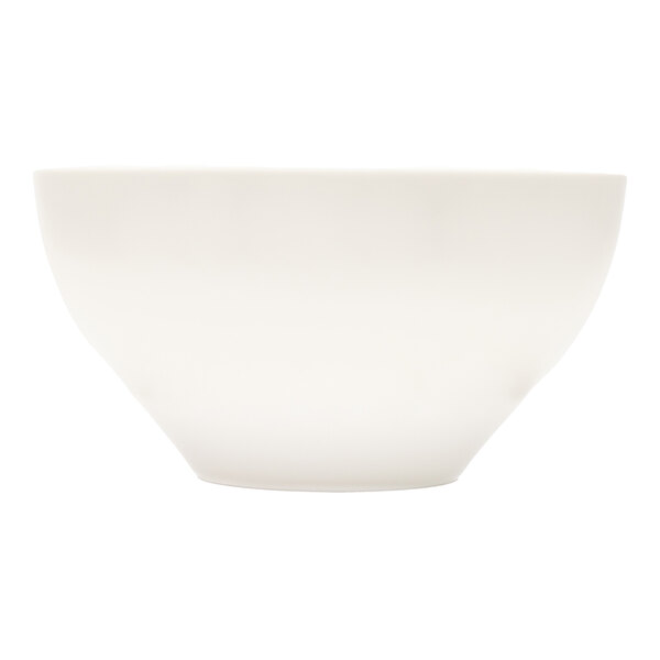 10 Strawberry Street Crism 27 oz. Round White Porcelain Bowl - 24/Case