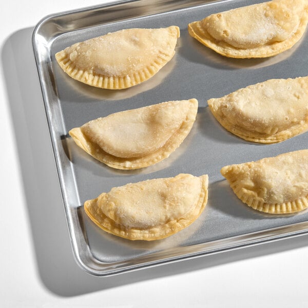 Rico Foods Mozzarella Cheese Flour Shell Empanada 4 oz. - 24/Case