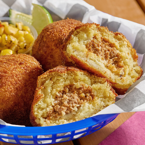 Rico Foods Jumbo Potato Balls 4.5 oz. - 24/Case