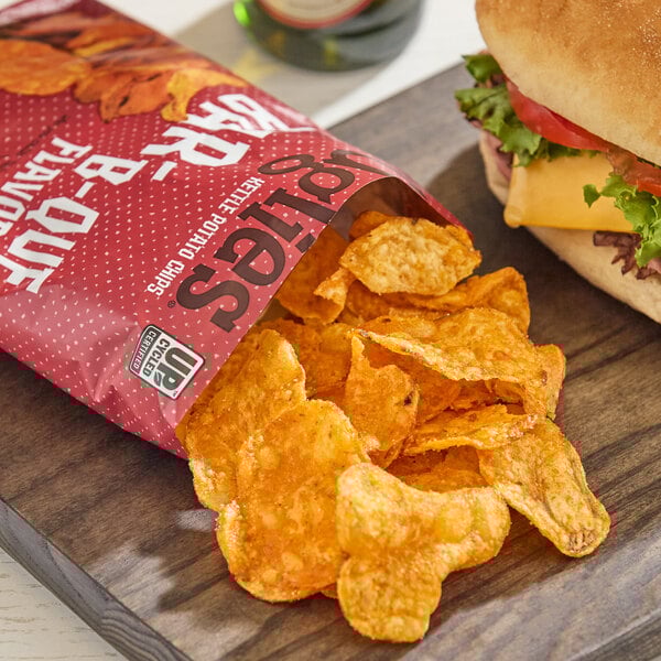Uglies Bar-B-Que Kettle Potato Chips 2 oz. - 24/Case