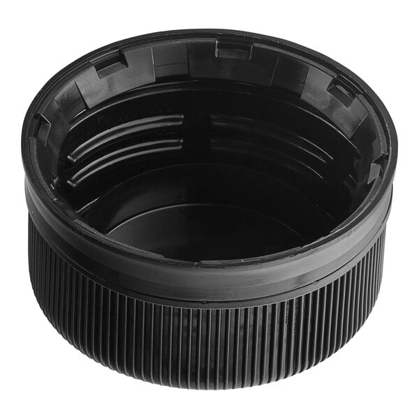 Black Unlined Tamper-Evident Cap for Energy Bottles - 300/Case