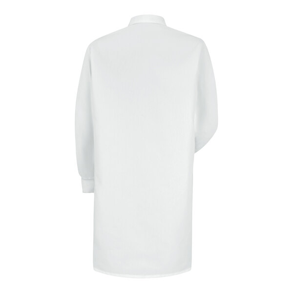 Red Kap KP70 Unisex Customizable White Cuffed Lab Coat with 3 Pockets  - 3X