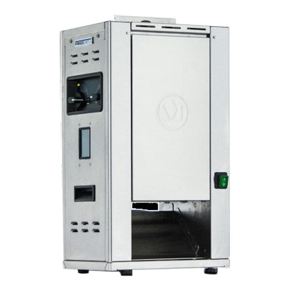 Prince Castle CTD-SAX Optimum Series Dual-Lane Vertical Contact Toaster with Silicone Belt and Auxiliary Heater - 208/240V, 2,250W