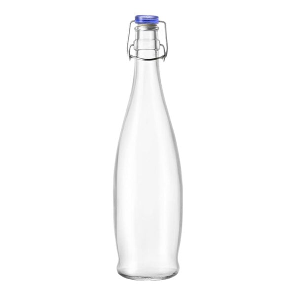 10 Strawberry Street Specialty 35 oz. Indro Glass Bottle with Swing Top Lid - 6/Case