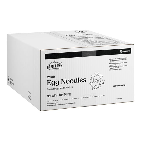 Hometown Provisions Medium Egg Noodles 5 lb. - 2/Case