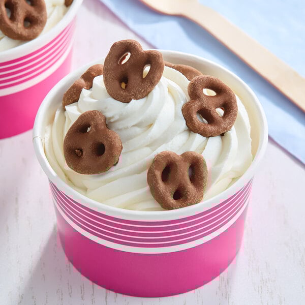 Micro Mini Chocolate Covered Pretzels Topping 10 lb.