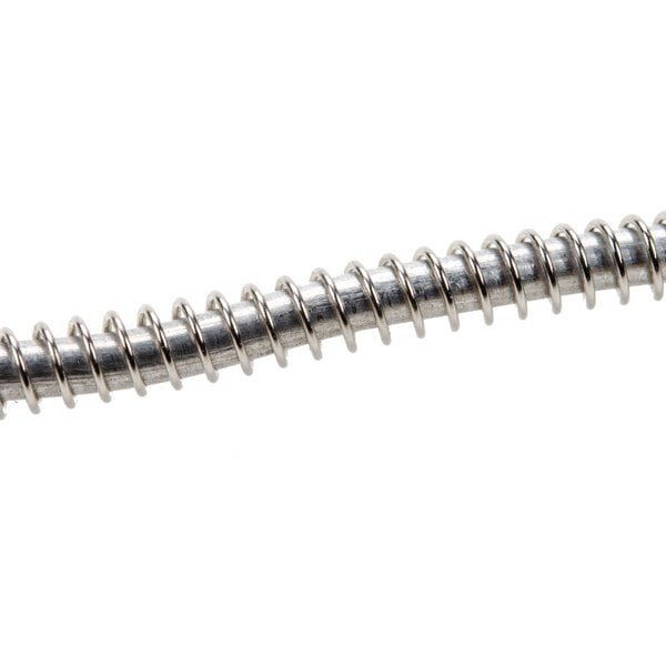 A 6-inch double-sided flexible metal sign clip.