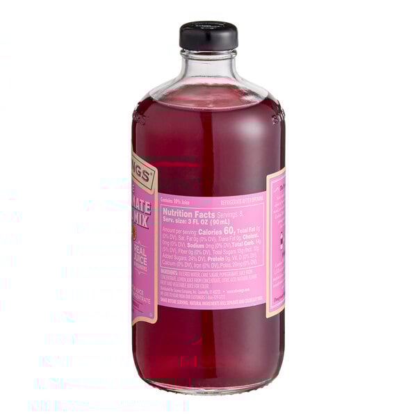 Stirrings Pomegranate Cocktail Mix 750 mL - 6/Case