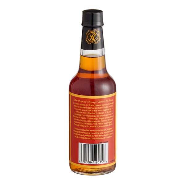 A bottle of Regans' Orange Bitters, 10 fl. oz.