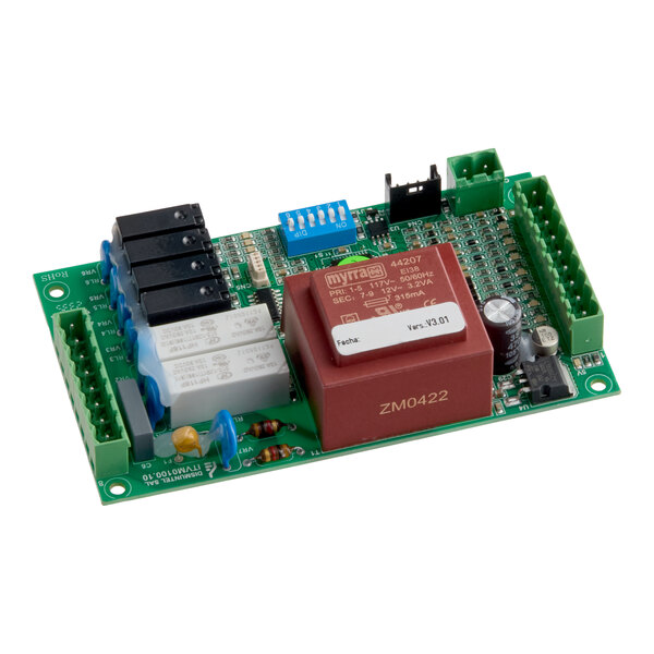 A control board for Avantco Ice EMC-H-530-A, EMC-H-422-A, EMC-F-530-A, and EMC-F-422-A ice machines.
