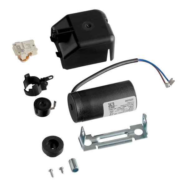 An Avantco Ice 19431451EK compressor electrical kit for EUC-F-160-A and EUC-H-160-A, including various electrical and mounting components.