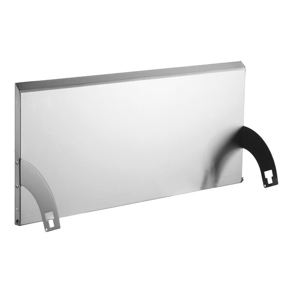 A stainless steel replacement door for Avantco EUC-H-340-A and EUC-F-340-A ice machines.