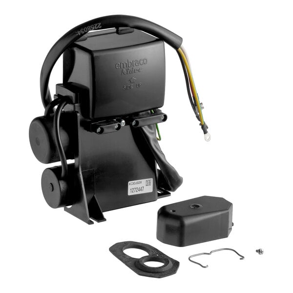 An electrical compressor kit with wiring and mounting accessories for Avantco Ice EMC-F-422-A and EMC-H-422-A models.