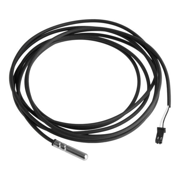 A black temperature probe with a long cable and connector, designed for select Avantco Ice Diamond ice machines.