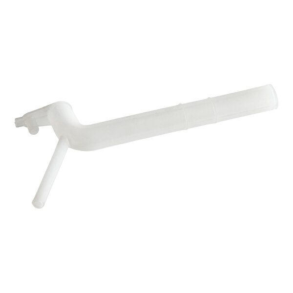 A white plastic water pump tube designed for select Avantco Ice Diamond ice machines.