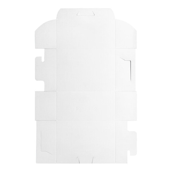 Southern Champion 5 1/2" x 2 3/4" x 4" White Bakery Box - 250/Case