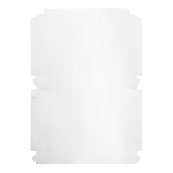 Southern Champion 16" x 11 1/2" x 2 1/2" White Donut / Bakery Box - 100/Case