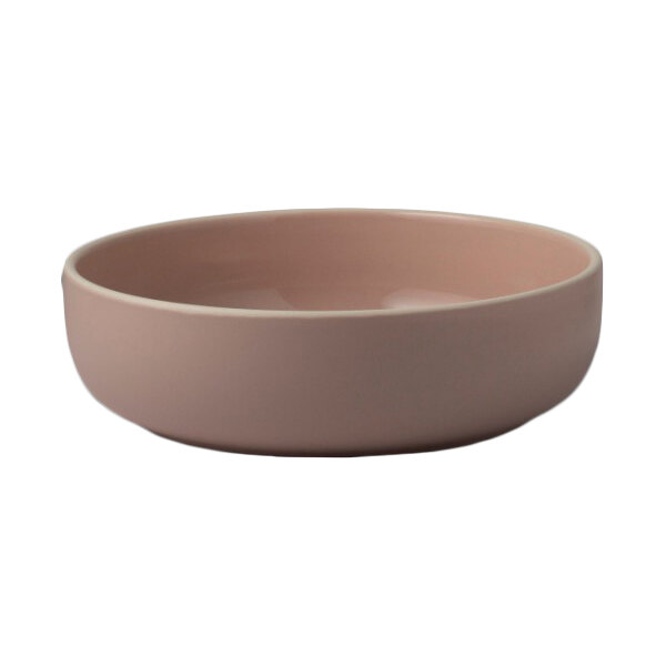 Homer Laughlin Ivory Woodland from Steelite International 1.5 Qt. Round Petal Pink China Bowl - 12/Case