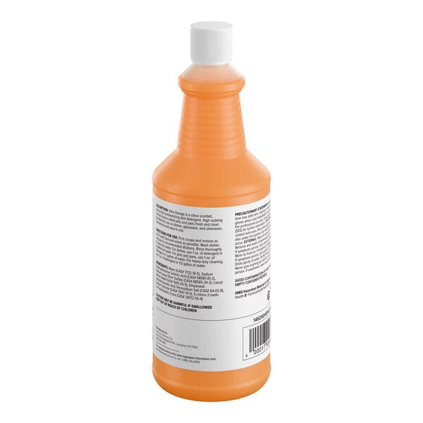 Advantage Chemicals 32 oz. Ultra Citrus Concentrated Liquid Dish Soap - 12/Case