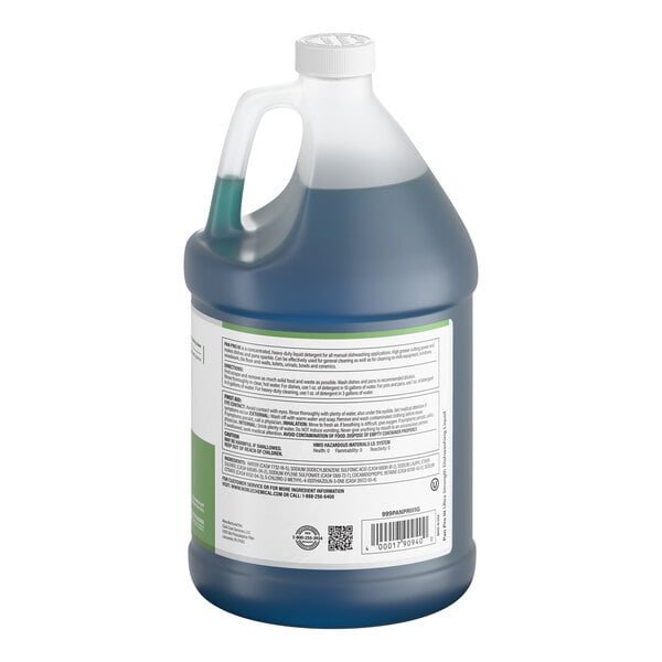 Noble Pan Pro III 1 Gallon / 128 oz. Concentrated Ultra Strength Liquid Dish Soap