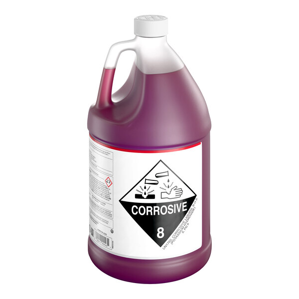 Noble 1 Gallon / 128 oz. Metal Safe Concentrated Dishwashing Liquid - 4/Case