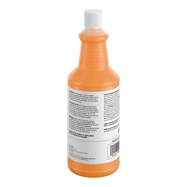Advantage Chemicals 32 oz. Ultra Citrus Concentrated Liquid Dish Soap