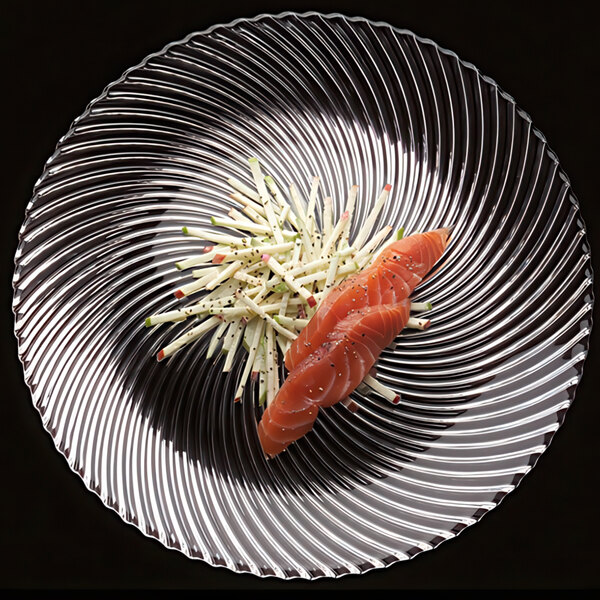 Nachtmann Samba 12 5/8" Round Glass Charger Plate - 8/Case