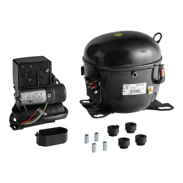 A replacement compressor kit for Avantco Ice EMC-F-422-A and EMC-H-422-A models, including the compressor unit, electrical components, and mounting hardware.