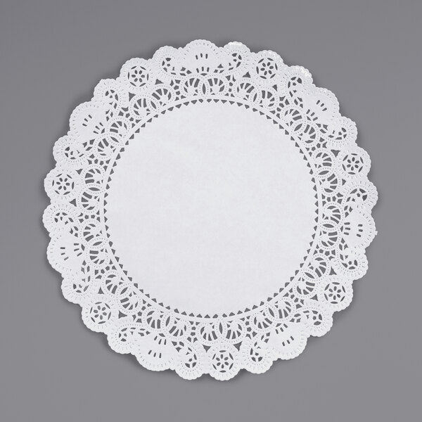 10" Normandy Lace Paper Doily - 5,000/Case