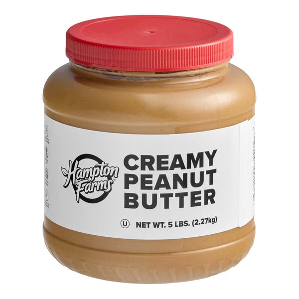 Hampton Farms Creamy Peanut Butter 5 lb.