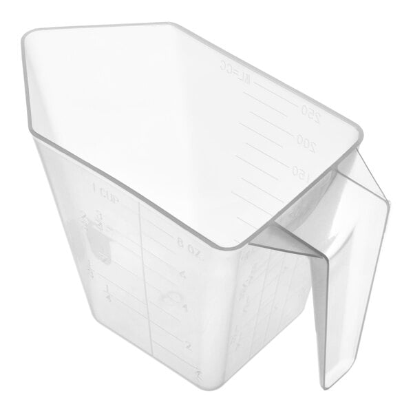 8 oz. Polypropylene Measuring Cup - 550/Case