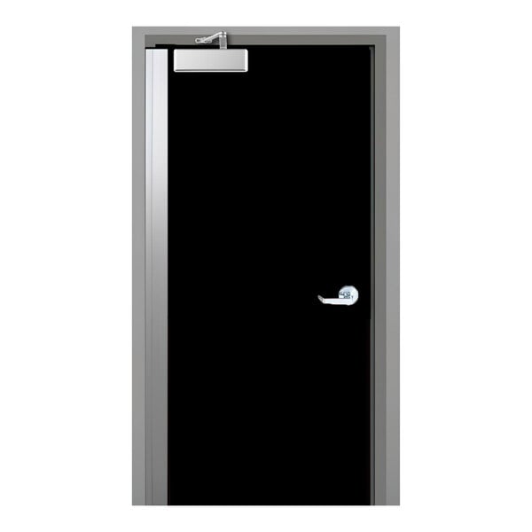 Chase Doors Enviro-Line EcoAccess 48" x 84" Black Single Interior Door ECOACCESS-4884H