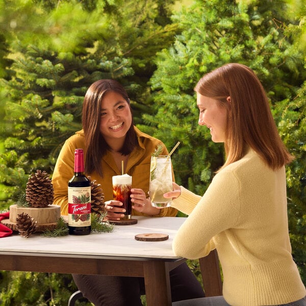 Torani Puremade Forest Pine Flavoring Syrup 750 mL Glass Bottle