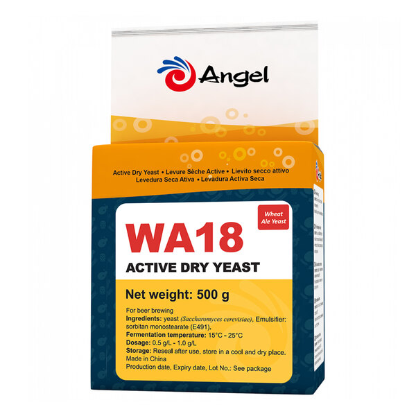 Angel WA18 Wheat Ale Brewing Yeast 500 Grams