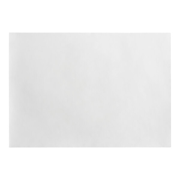 A 6-inch by 8-inch clear adhesive floor label holder.