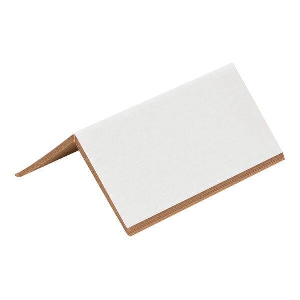 Lavex 3" x 3" x 6" 0.16" Thick Cardboard Edge Protector - 400/Case