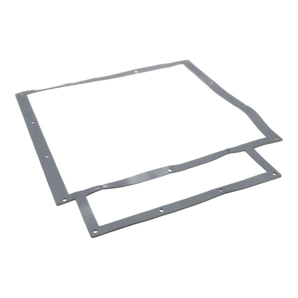 A flat, rectangular rubber gasket with pre-drilled holes, designed for sealing between an exchanger and tub in a Jackson HT-E-SEER unit.