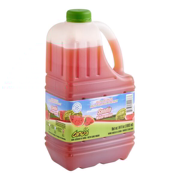 Canoa Sandia / Watermelon Puree 64 fl. oz. - 3/Case