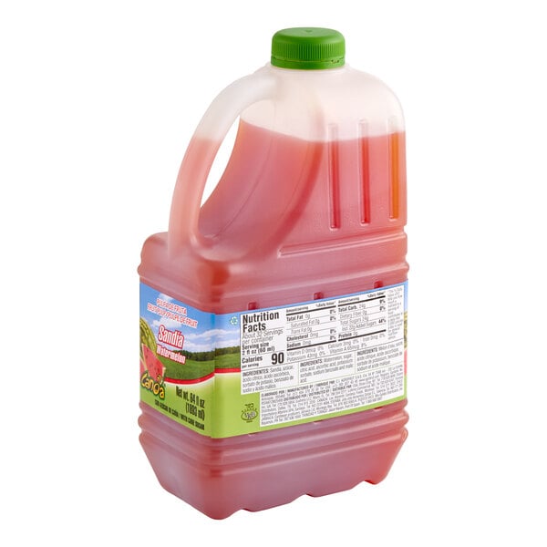 Canoa Sandia / Watermelon Puree 64 fl. oz. - 3/Case