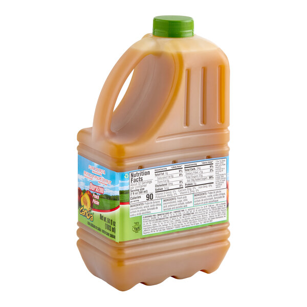 Canoa Durazno / Peach Puree 64 fl. oz. - 3/Case