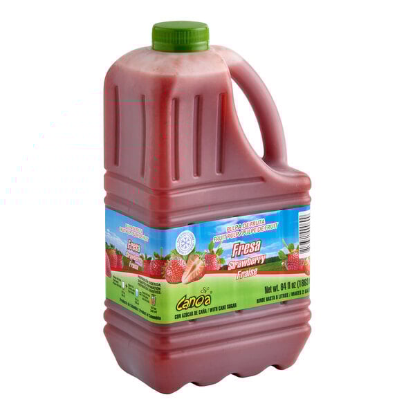 Canoa Fresa / Strawberry Puree 64 fl. oz. - 3/Case