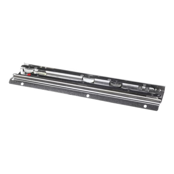A metal drawer rail for Turbo Air Refrigeration units.