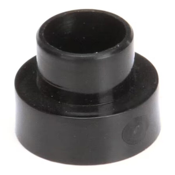 A black plastic door bushing for Turbo Air Refrigeration equipment.