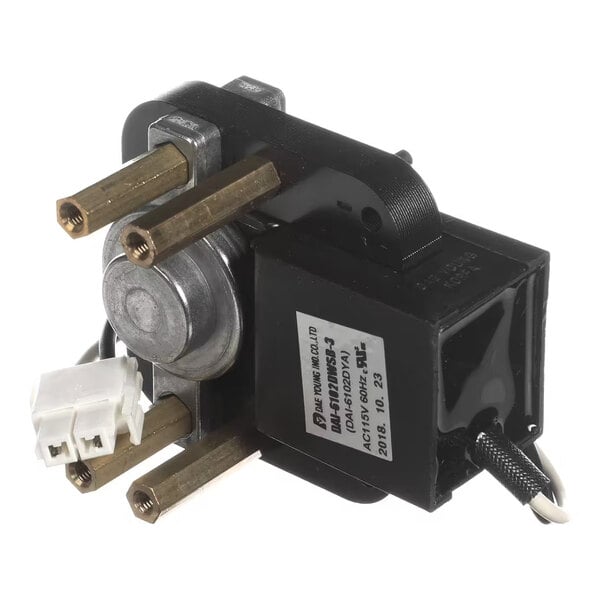 A Turbo Air Refrigeration 3963328610 fan motor for evaporator units.