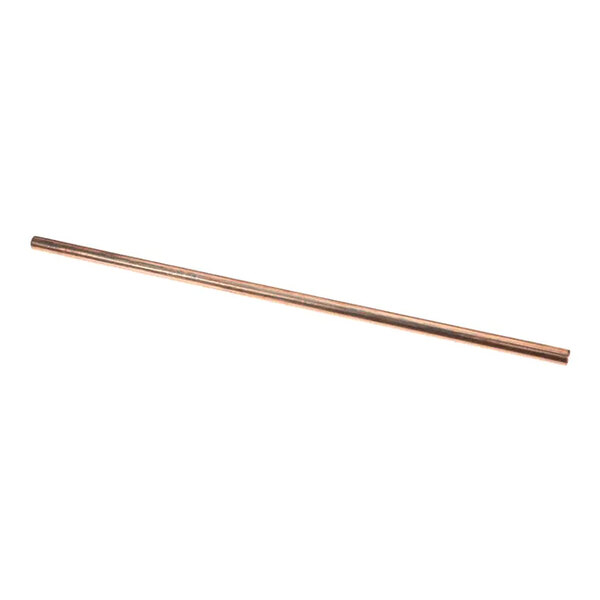 A copper F-tube measuring 1/2 inch by 22 inches.