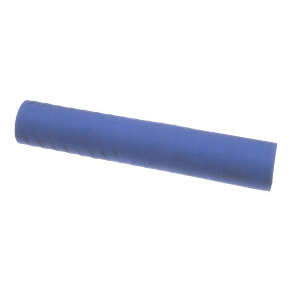 A blue silicone hose with a 1-1/2 inch inner diameter and 9.5 inch length.