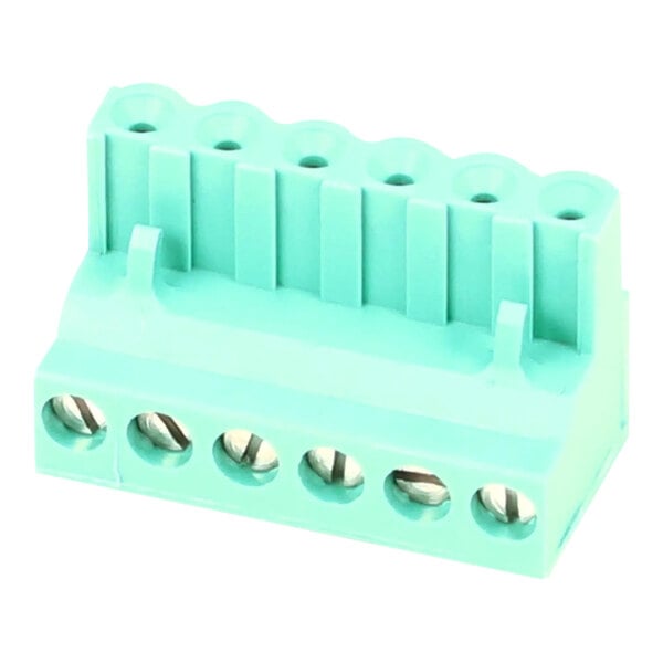 True Refrigeration 943173 Connector, Omc1F06001 6 Pole Green, Lae