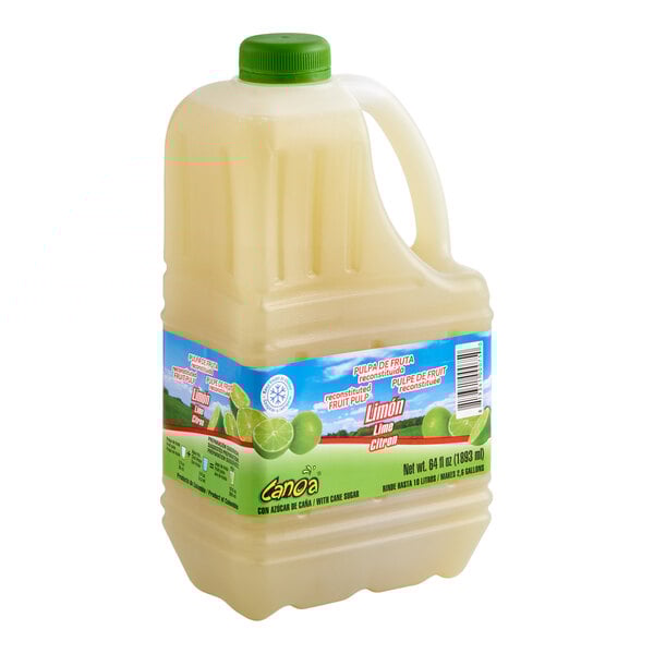 Canoa Limon / Lime Puree 64 fl. oz. - 3/Case